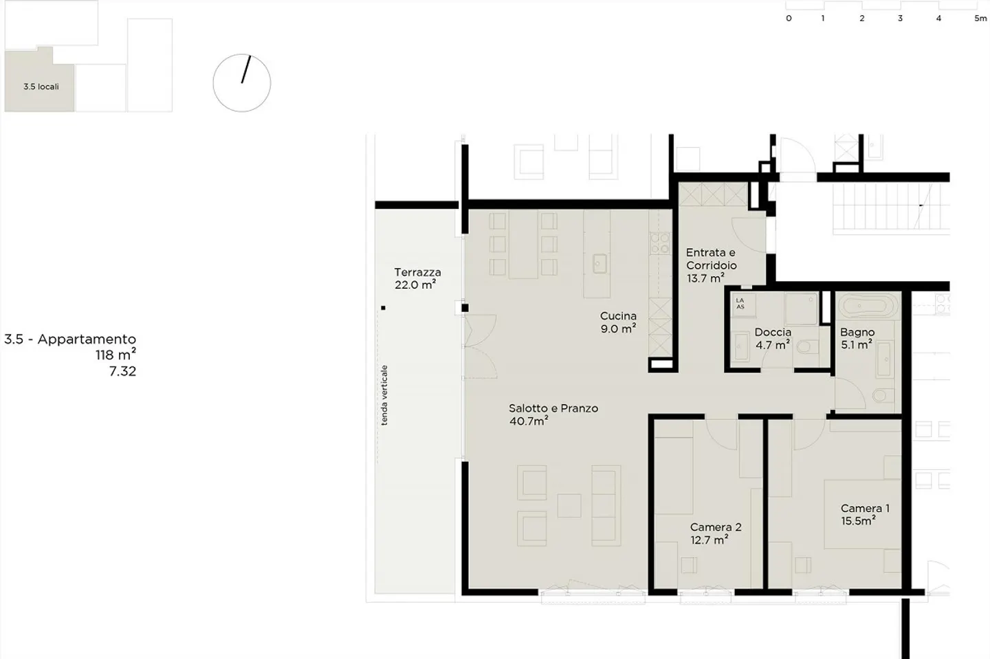 À deux pas de la gare - Appartement avec des finitions de première qualité - Photo 2 sur 2