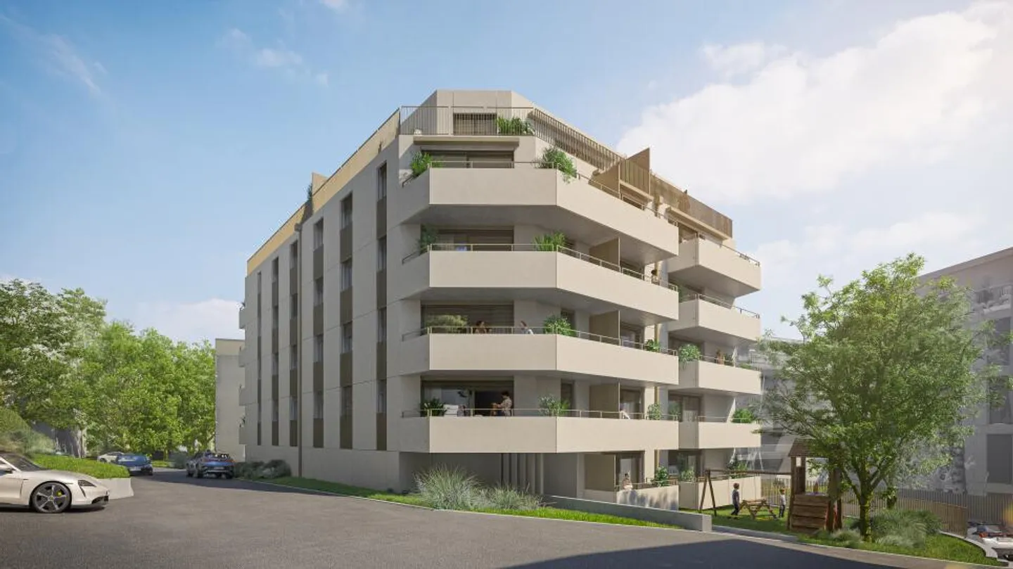 Sauges 30 - Lotto 16 - Nuovo appartamento di 4.5 stanze idealmente situato - Foto 3 di 5