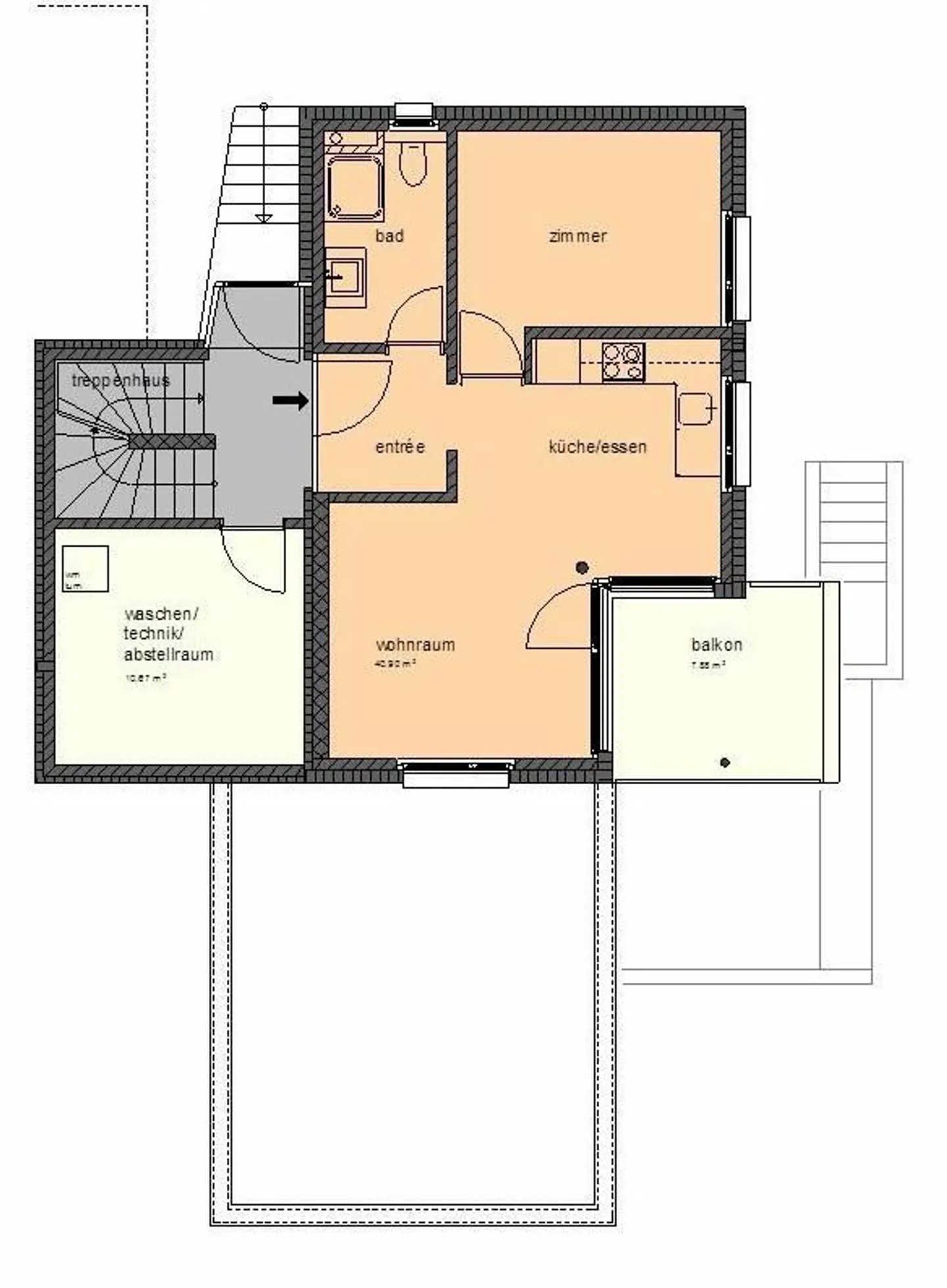 Looking for a new tenant 2.5-room apartment Niederlenz / Lenzburg – from 01.11 - Photo 13 of 13