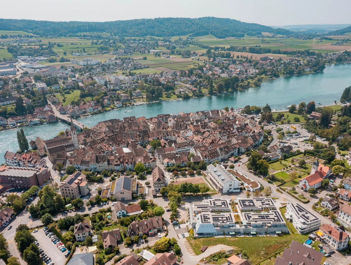 Appartement penthouse unique de 3,5 pièces à Stein am Rhein - Photo 1 sur 12
