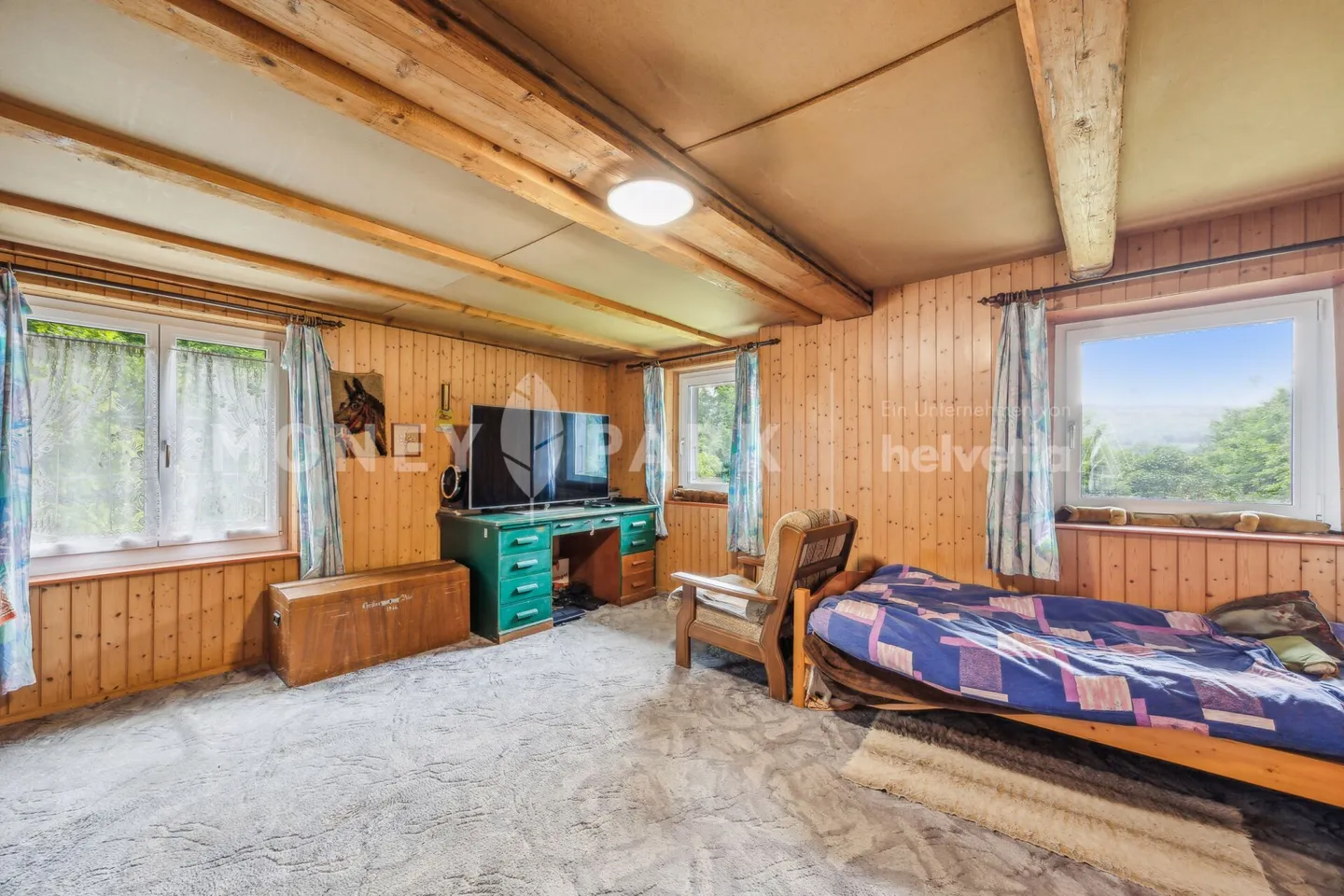 Charmantes 6-Zimmer-Einfamilienhaus in idyllischer Landwirtschaftszone - Foto 7 von 16
