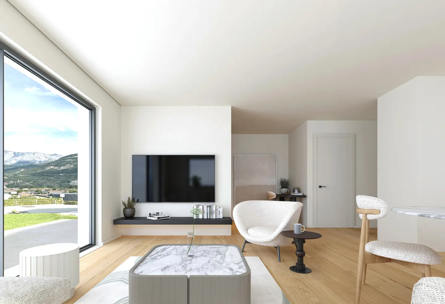 Appartamento con 5,5 stanze a Saxon - Foto 8 di 12