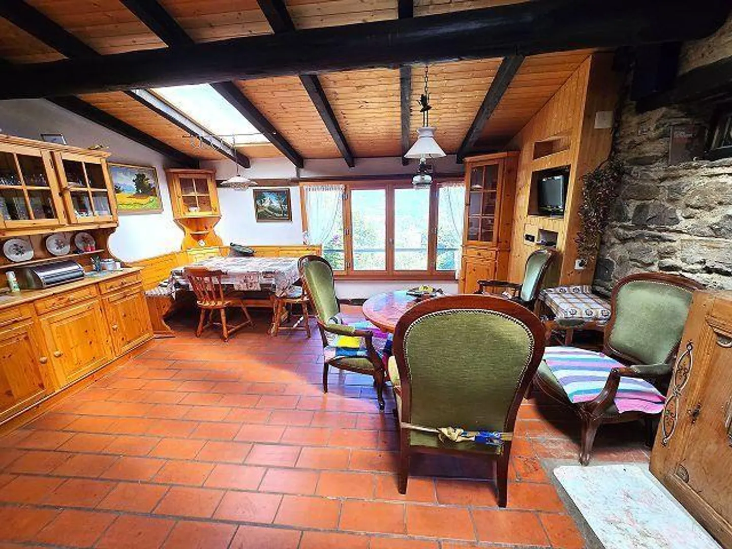 Cascina 3,5 loc. nella natura con grande terreno, molto soleggiato, con bella vista» - Foto 4 di 45