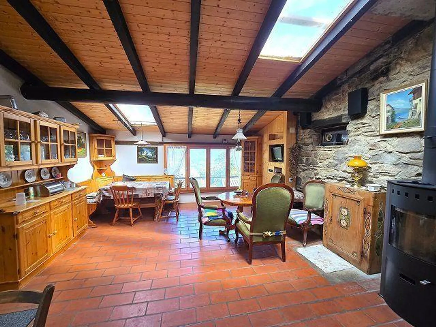 Cascina 3,5 loc. nella natura con grande terreno, molto soleggiato, con bella vista» - Foto 5 di 45