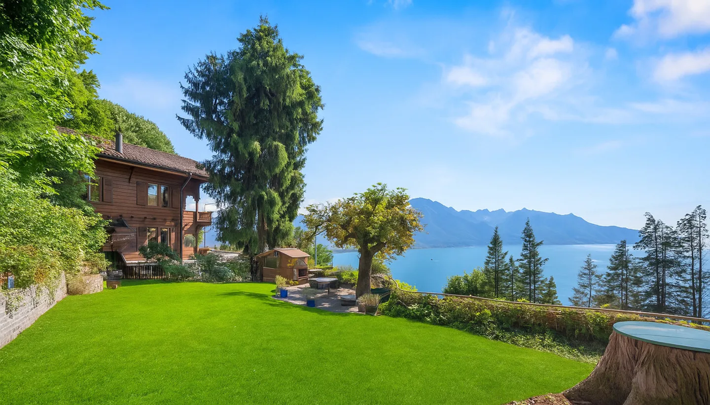 Very pretty early century property with panoramic view, Territet - Photo 1 of 15