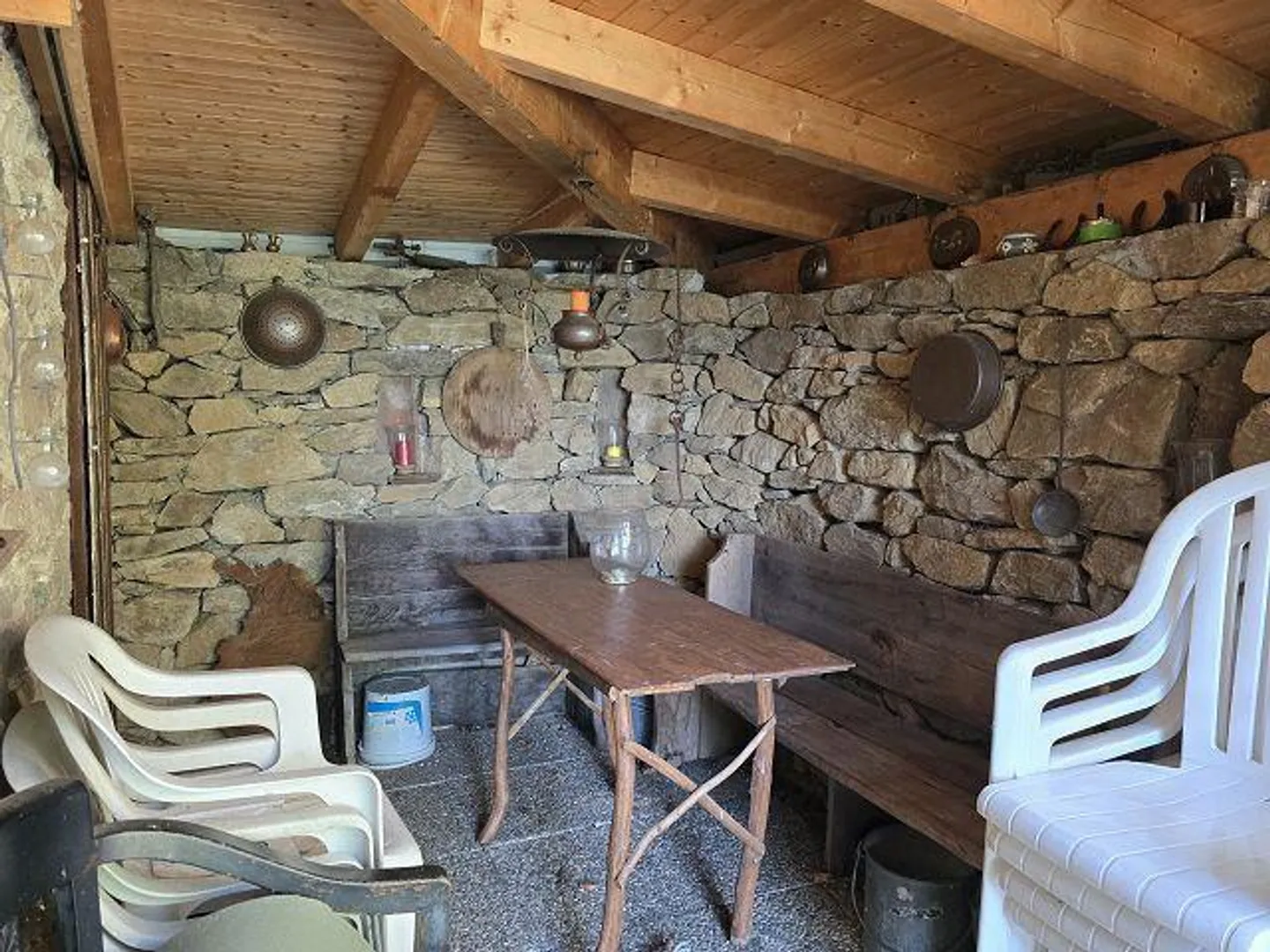 Cascina 3,5 loc. nella natura con grande terreno, molto soleggiato, con bella vista» - Foto 21 di 45