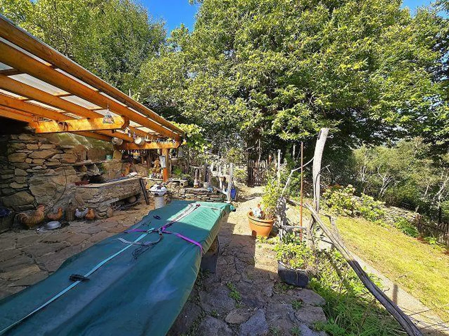 Cascina 3,5 loc. nella natura con grande terreno, molto soleggiato, con bella vista» - Foto 22 di 45