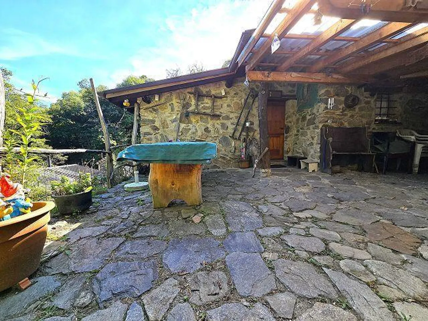Cascina 3,5 loc. nella natura con grande terreno, molto soleggiato, con bella vista» - Foto 23 di 45