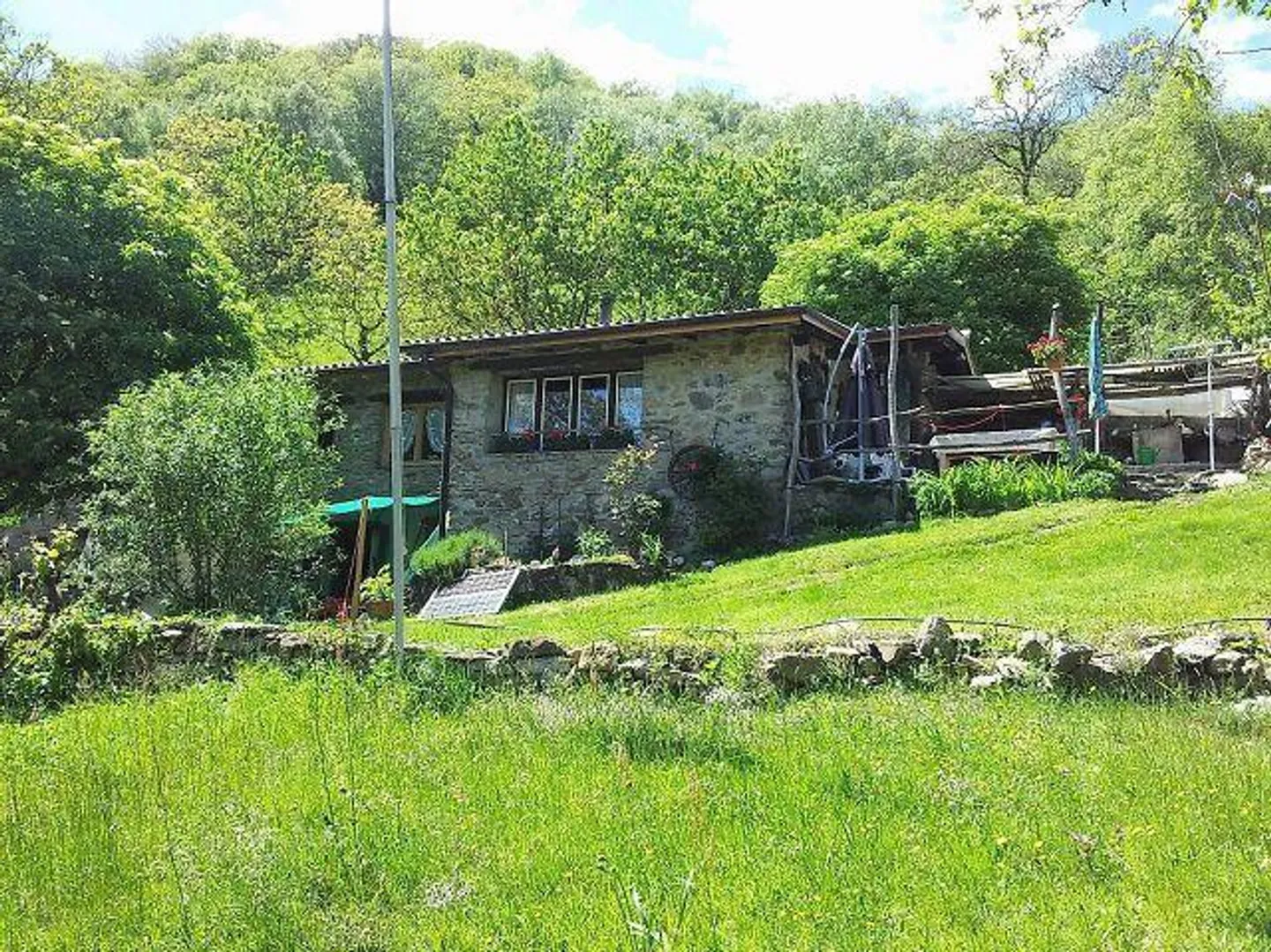 Cascina 3,5 loc. nella natura con grande terreno, molto soleggiato, con bella vista» - Foto 38 di 45