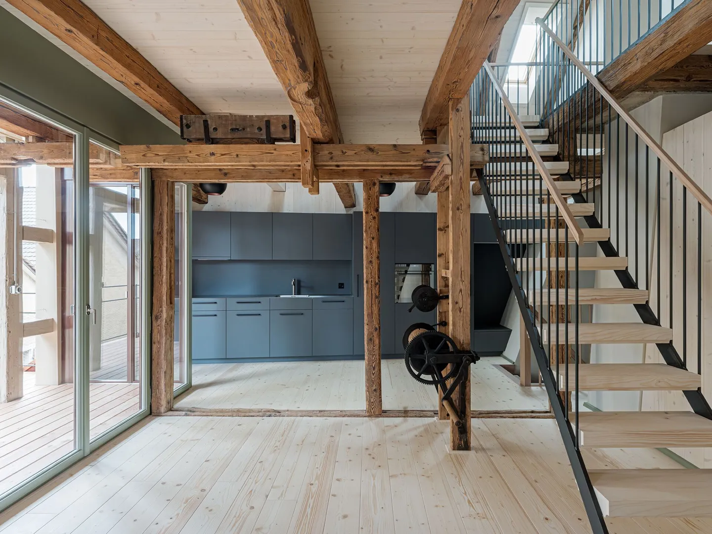 Maisonette 3½ pièces avec loggia - Photo 3 sur 13