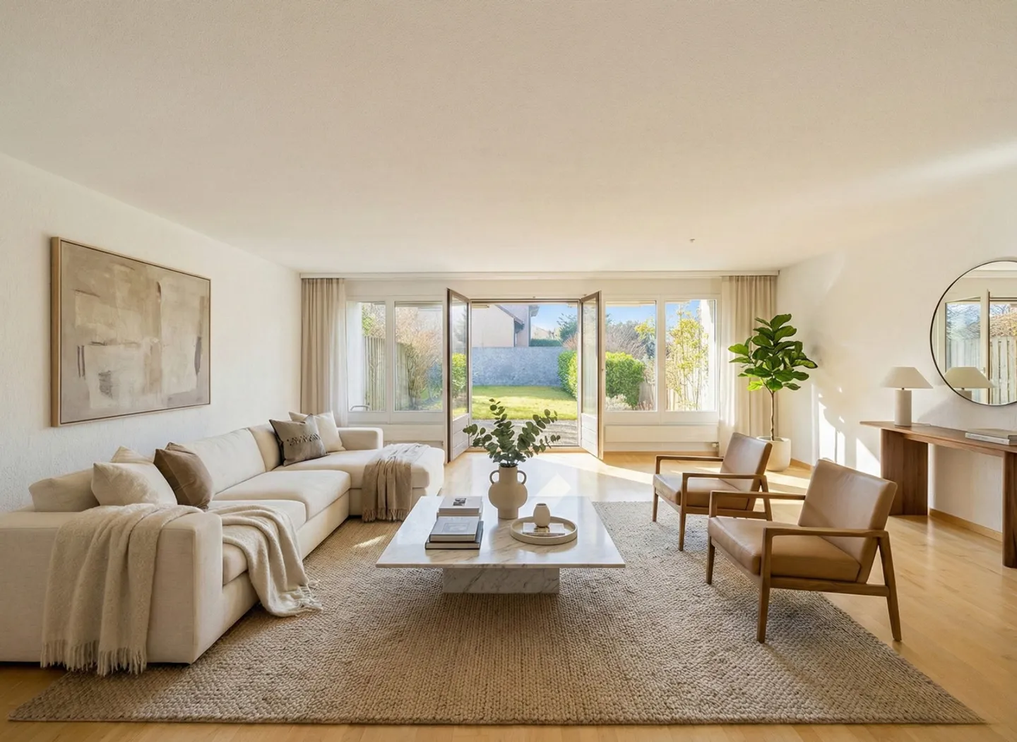 Maison de ville familiale de 7,5 pièces avec jardin - Photo 1 sur 9