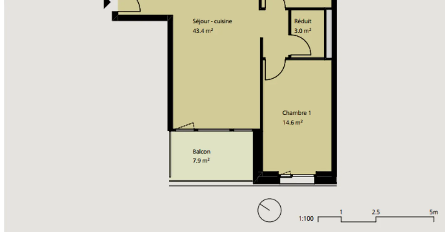 Bel appartamento di 3,5 locali in affitto a Delémont - Foto 2 di 5