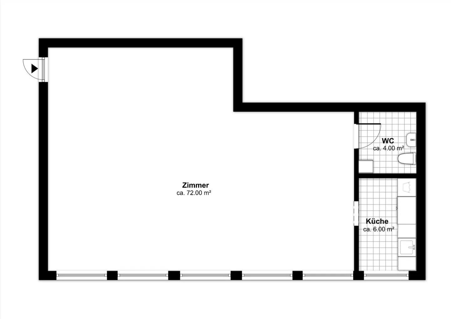 L'espace de vente au centre de Mühlefeld - Photo 8 sur 8