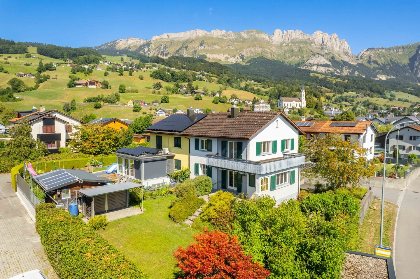 Charmante maison jumelée dans un emplacement calme avec vue dégagée - Photo 24 sur 30
