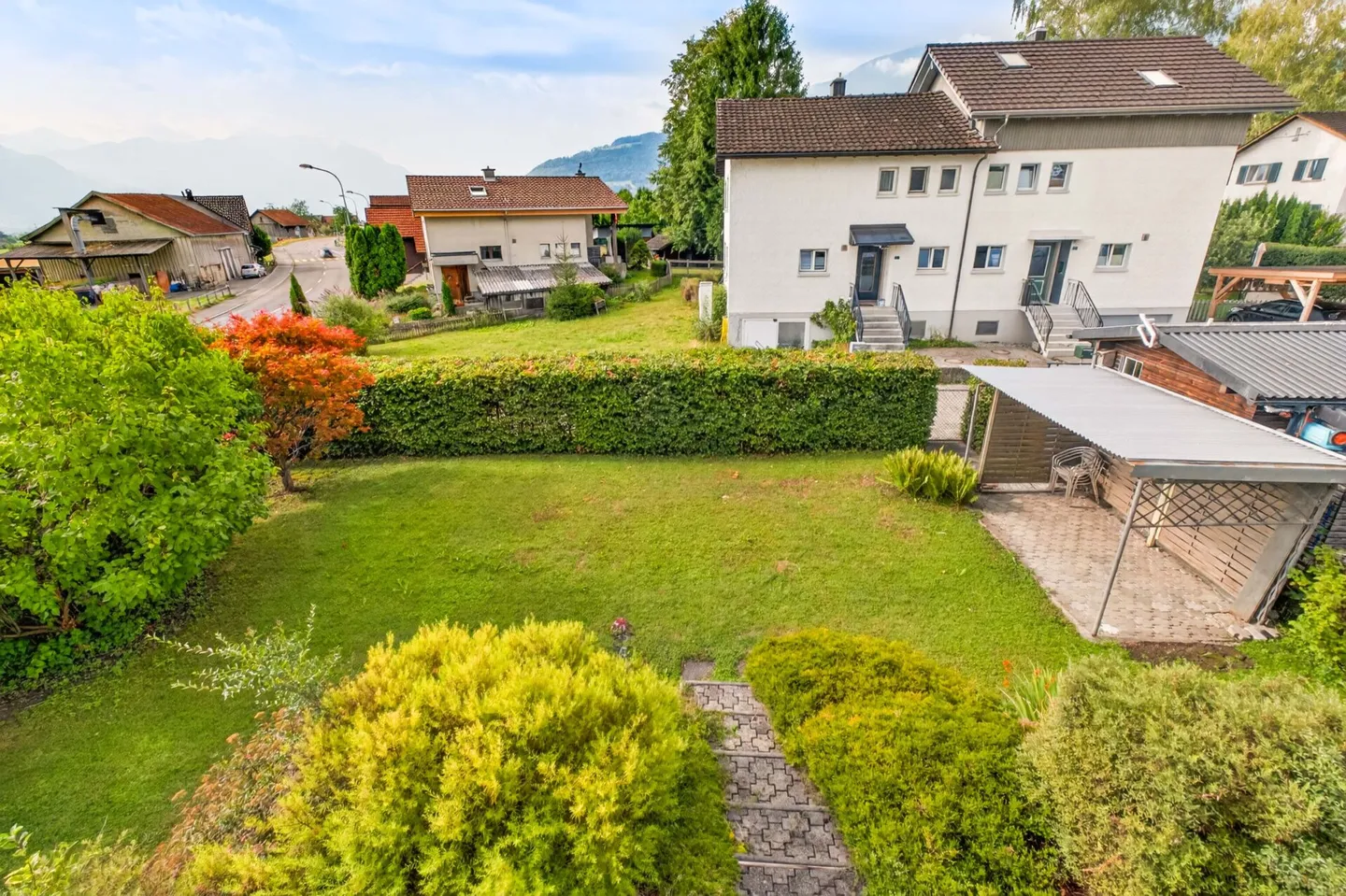 Charmante maison jumelée dans un emplacement calme avec vue dégagée - Photo 25 sur 30