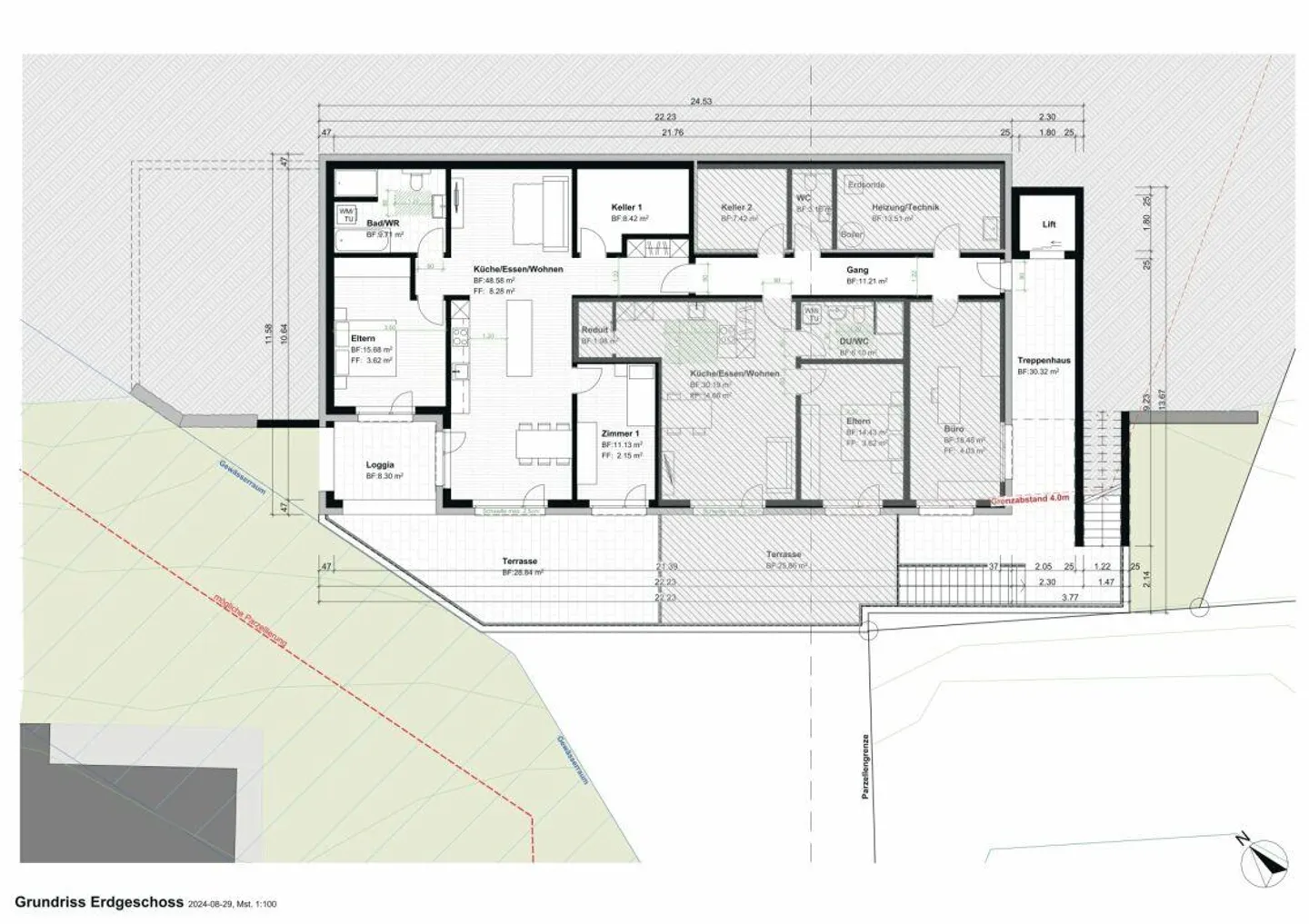 Appartement neuf de 3,5 pièces avec terrasse spacieuse et loggia - Photo 4 sur 4