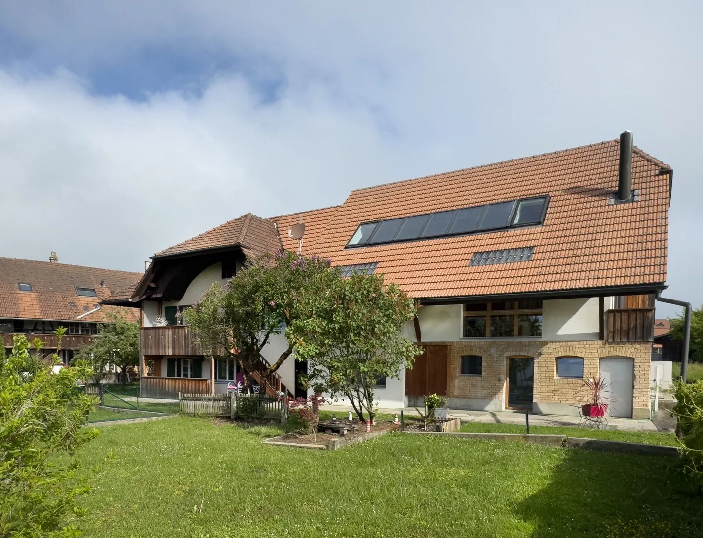 Spacious 3.5-room apartment in rural surroundings with balcony and garden share - Photo 15 of 18