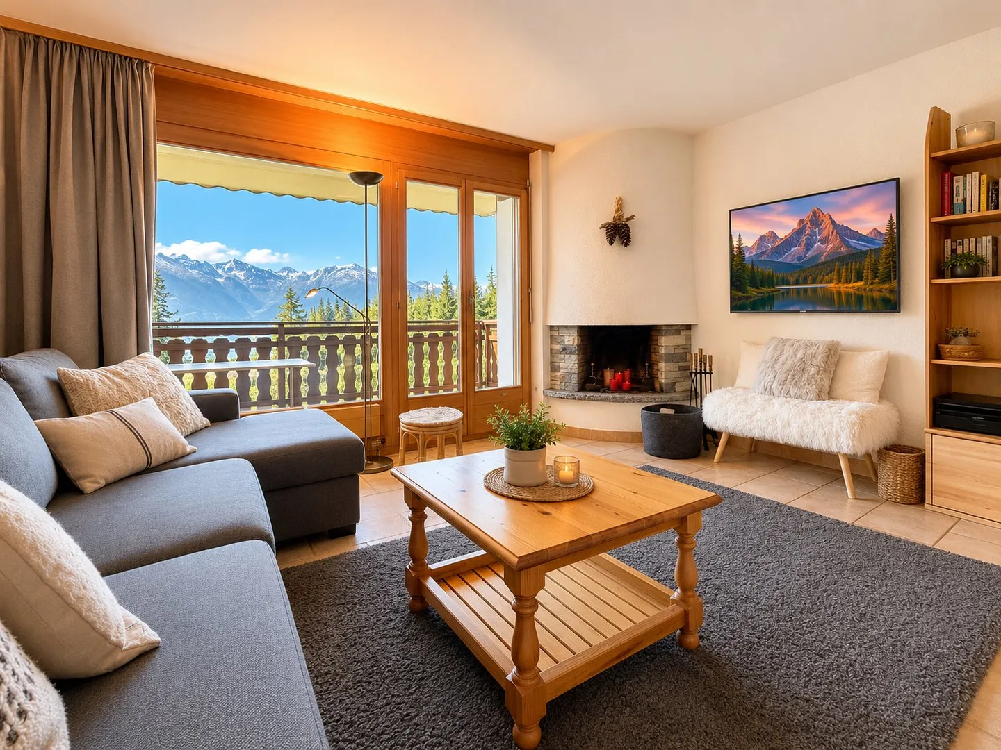 Sunny Apartment with Mountain View - Photo 1 of 5