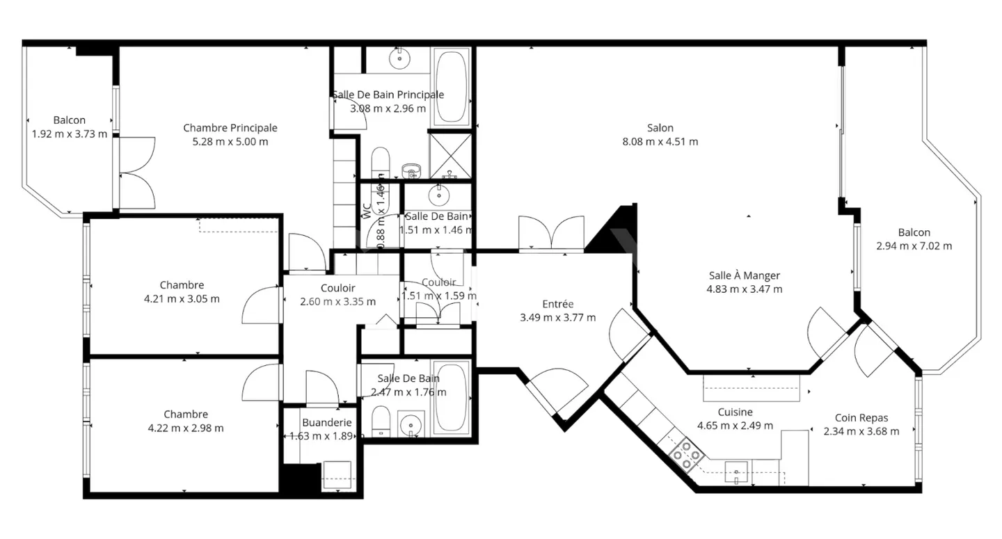 Appartement avec 7 pièces au cœur de Genève - Photo 11 sur 11