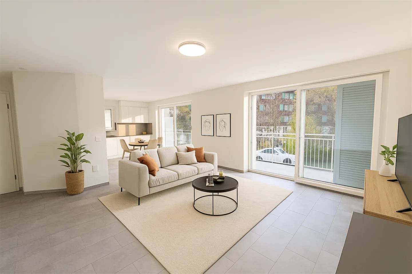 Tavannes, magnifica maisonette di 5,5 stanze al 1°/2° piano con balcone - Foto 1 di 11