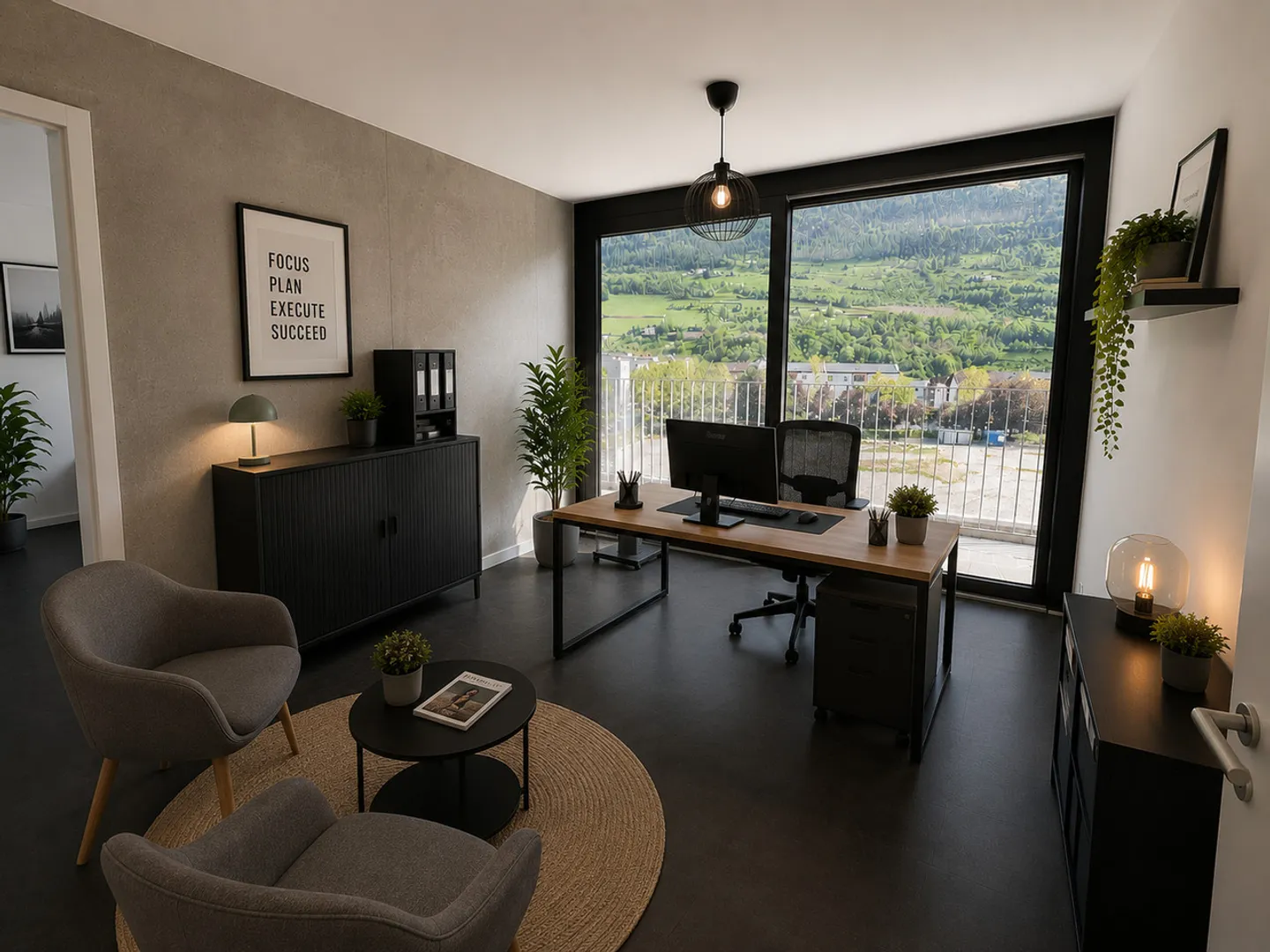 Büros / modernes Büro mit 3,5 Zimmern im 4. Stock - Foto 1 von 9