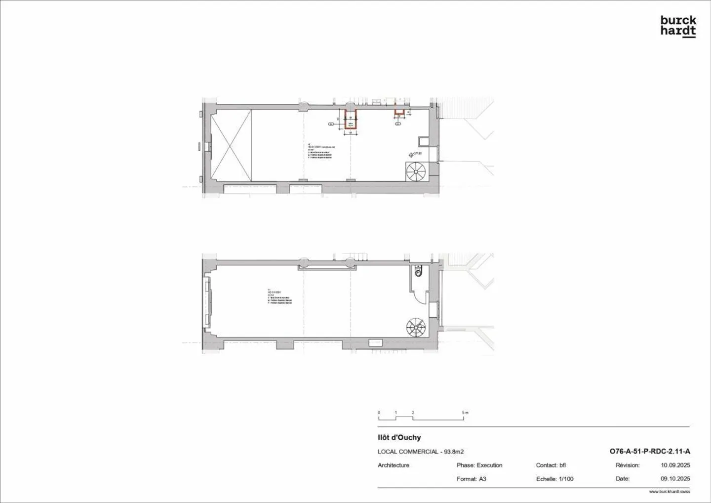 Commercial arcade of 52 m2 with mezzanine of 41 m2 - Photo 3 of 3