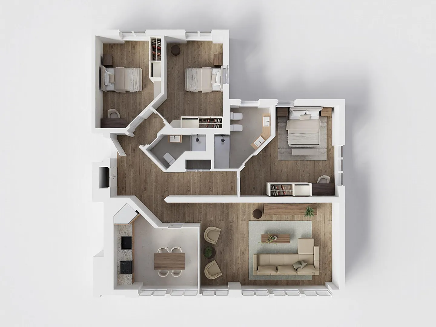 Appartamento moderno di 4,5 locali con garage a Chiasso 🚆 A soli 25 m - Foto 2 di 8