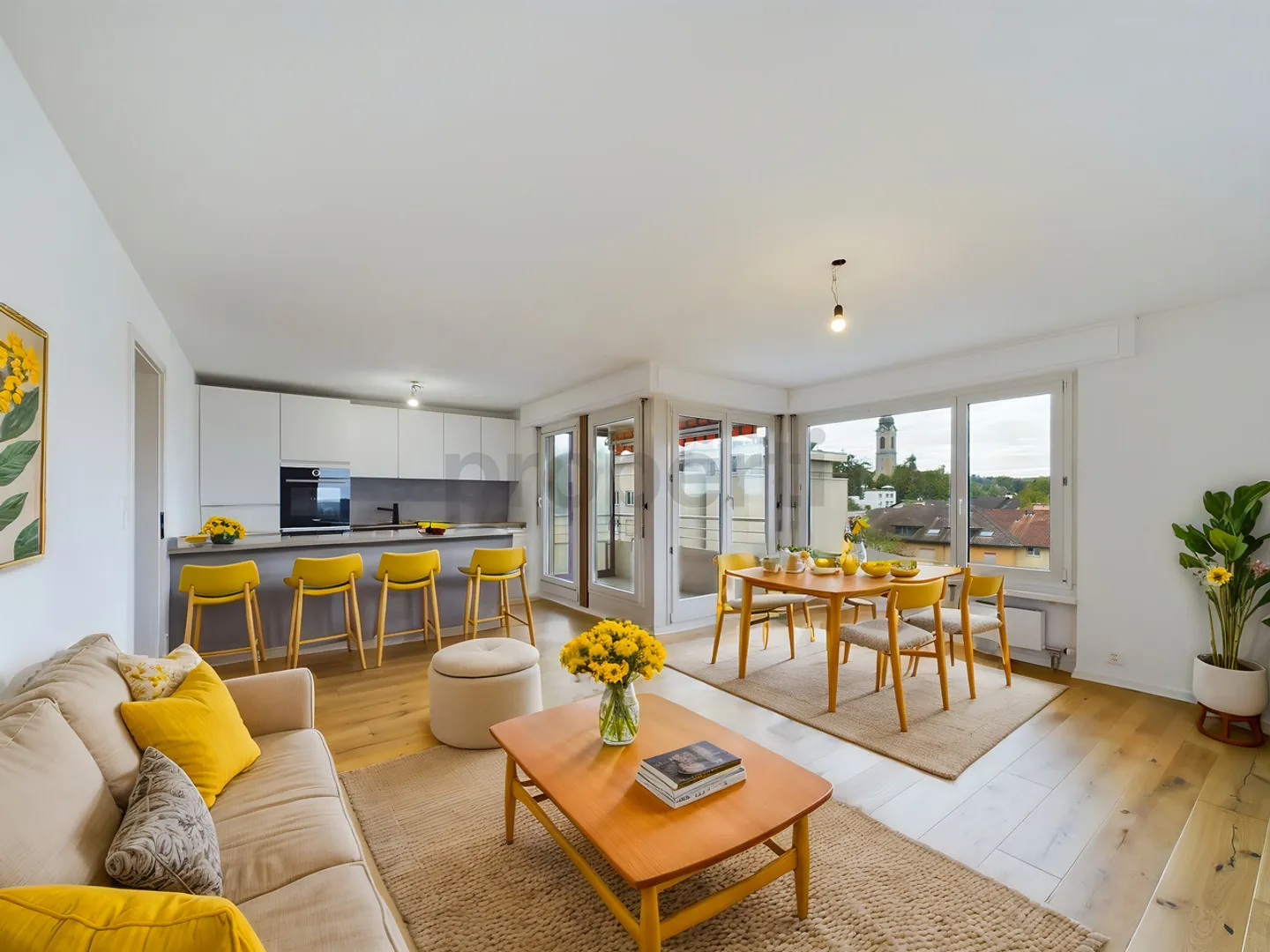 High up! Modern and nearly new 3.5 room apartment in Kreuzlingen - Photo 1 of 11