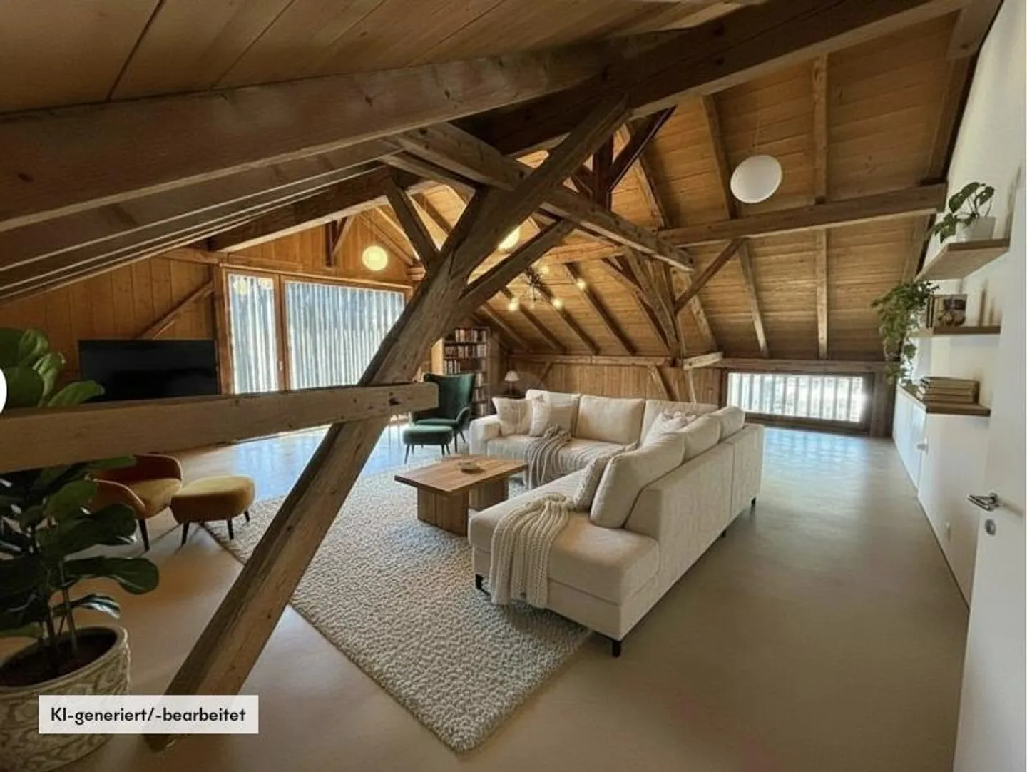 Fienile ristrutturato con ampio spazio loft - Foto 1 di 6