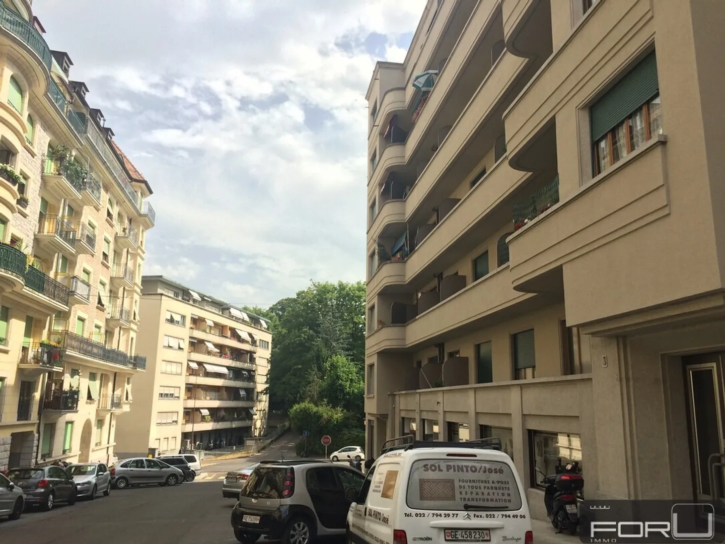 Very nice 3.5 room apartment with 2 balconies and quiet in Malagnou - Photo 12 of 12