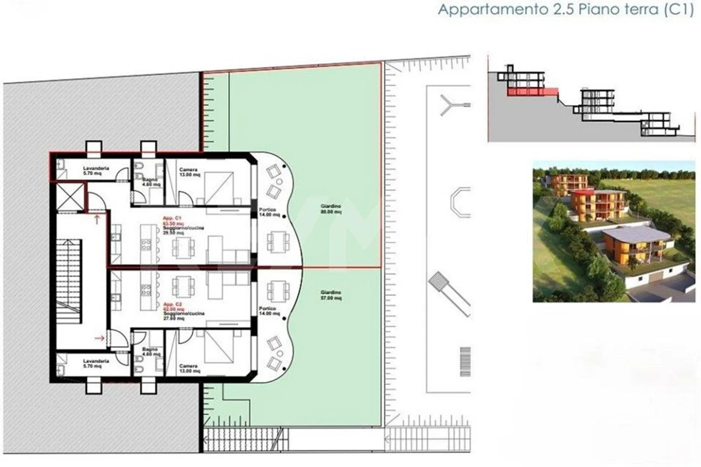 Appartamento di nuova costruzione con vista spettacolare (Appartamento C1) - Foto 5 di 13