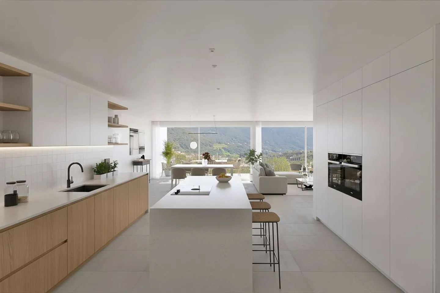 Tesserete - Spektakuläres 4.5-Zimmer-Wohnung im Bau - Photo 2 of 10