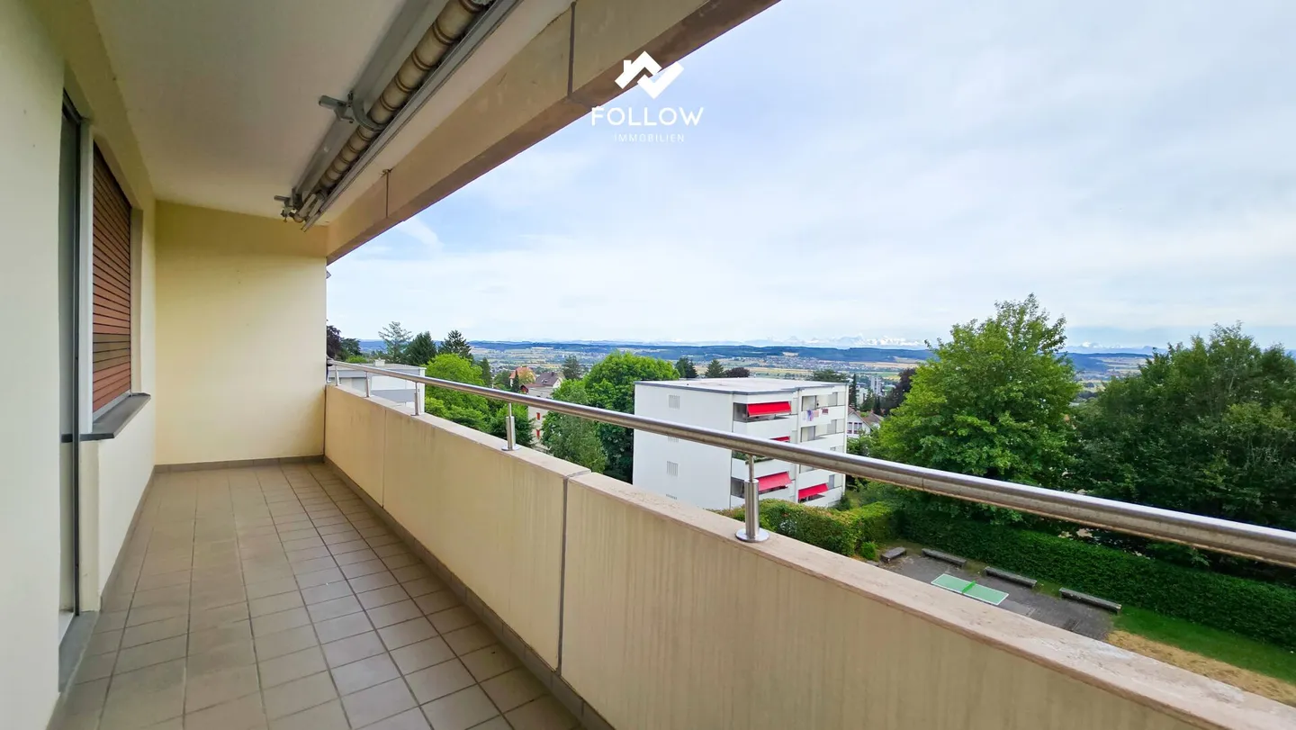 Première occupation après modernisation : appartement de 4,5 pièces avec vue imprenable - Photo 5 sur 9