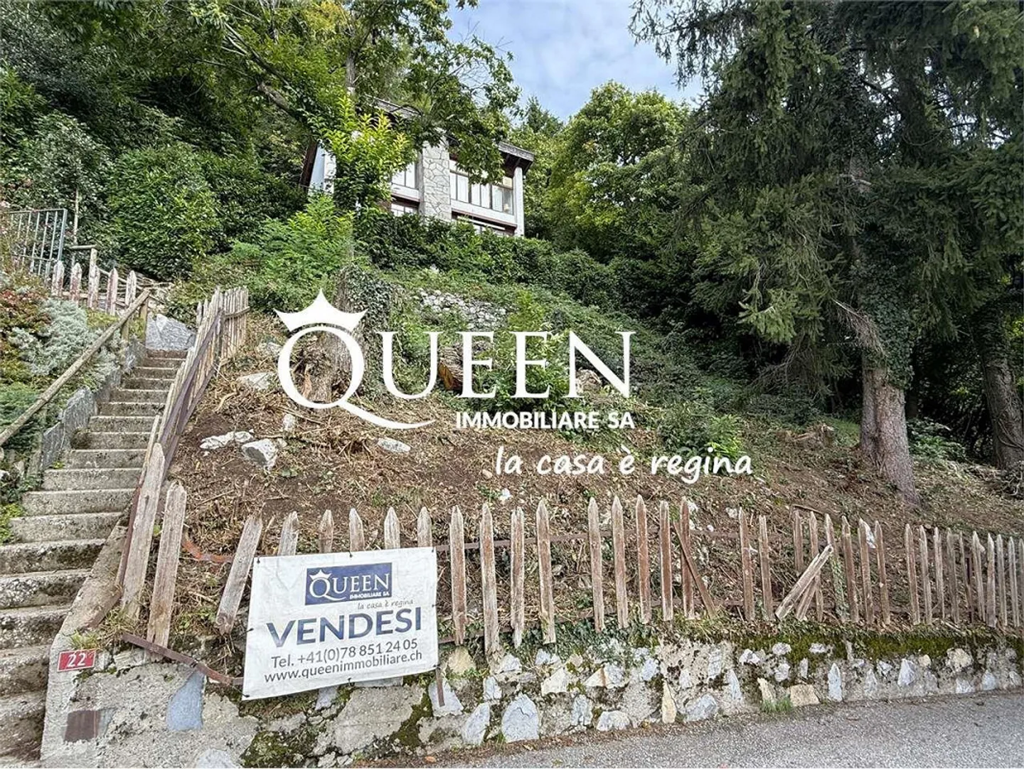 Sagno: Building plot, 769 m², with breathtaking view - Photo 1 of 7