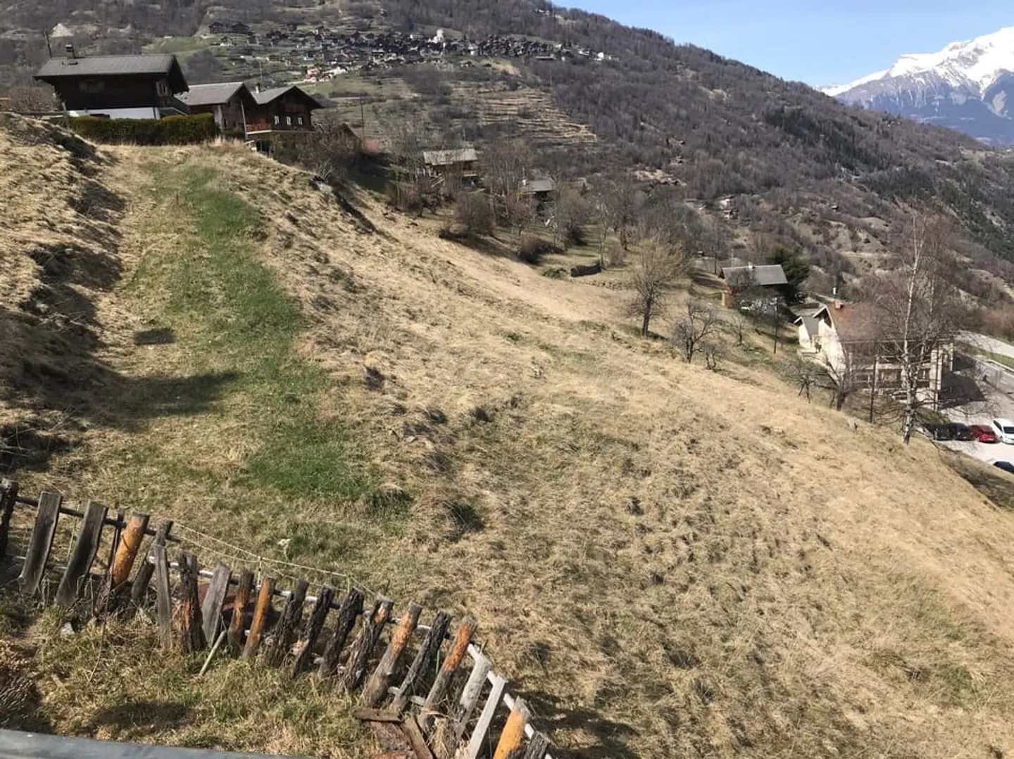 Ausstattetes Grundstück von 1047 m2 mit Blick auf die Berge und das Tal im Val d' - Foto 11 von 11