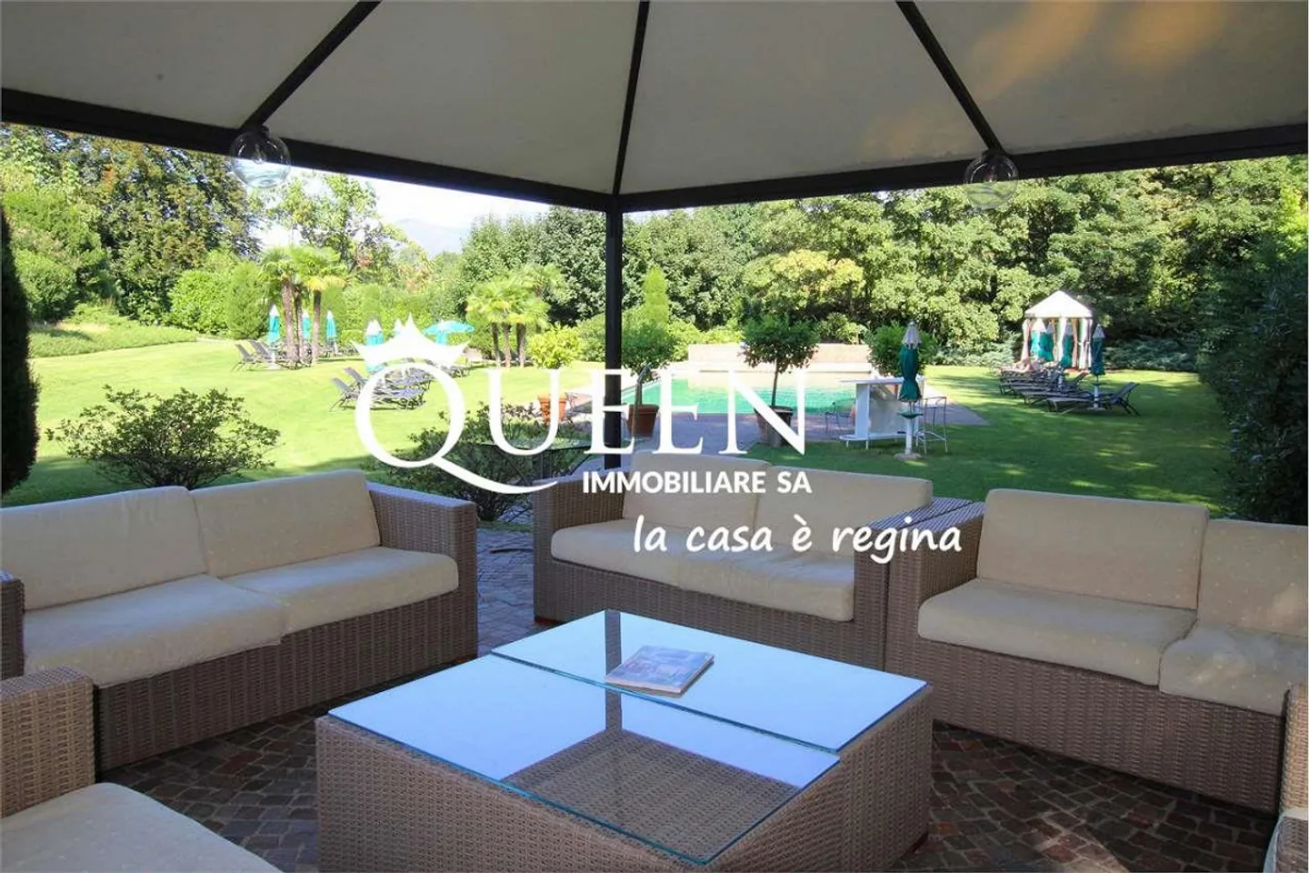 Gentilino : appartement 3.5 pièces, 150 m², rénové, piscine, im - Photo 12 sur 13