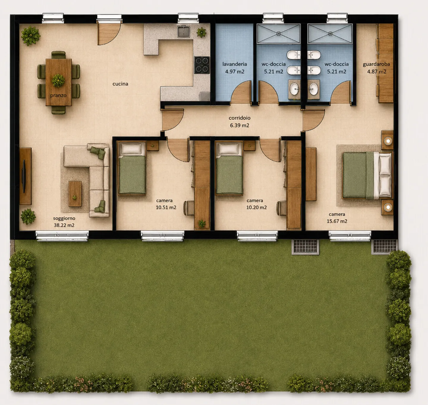 NOUVEAUX APPARTEMENTS 4.5 PIÈCES AVEC JARDIN/TERRASSE À LOUER - Photo 10 sur 10