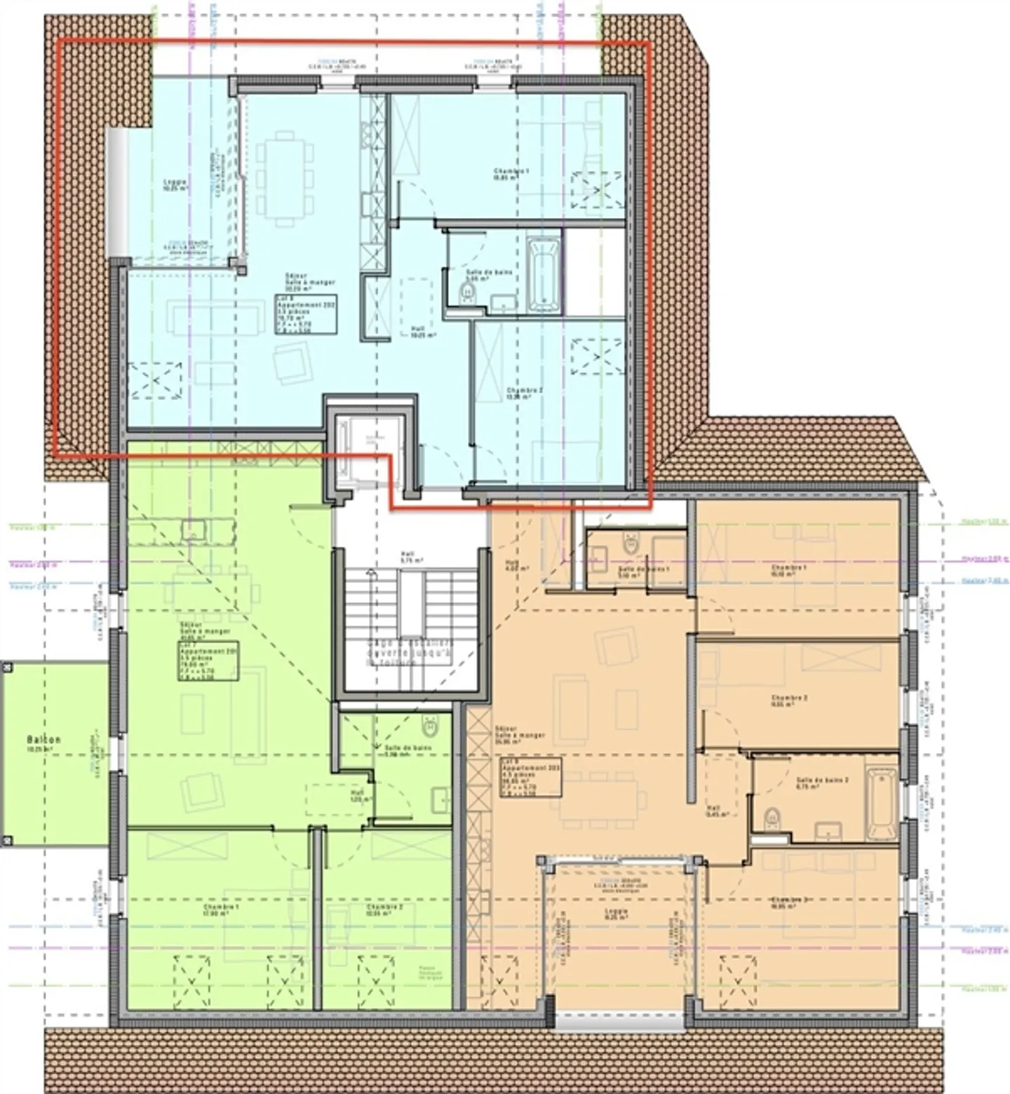 Modernes 3,5-Zimmer-Apartment mit Balkon - Foto 10 von 13