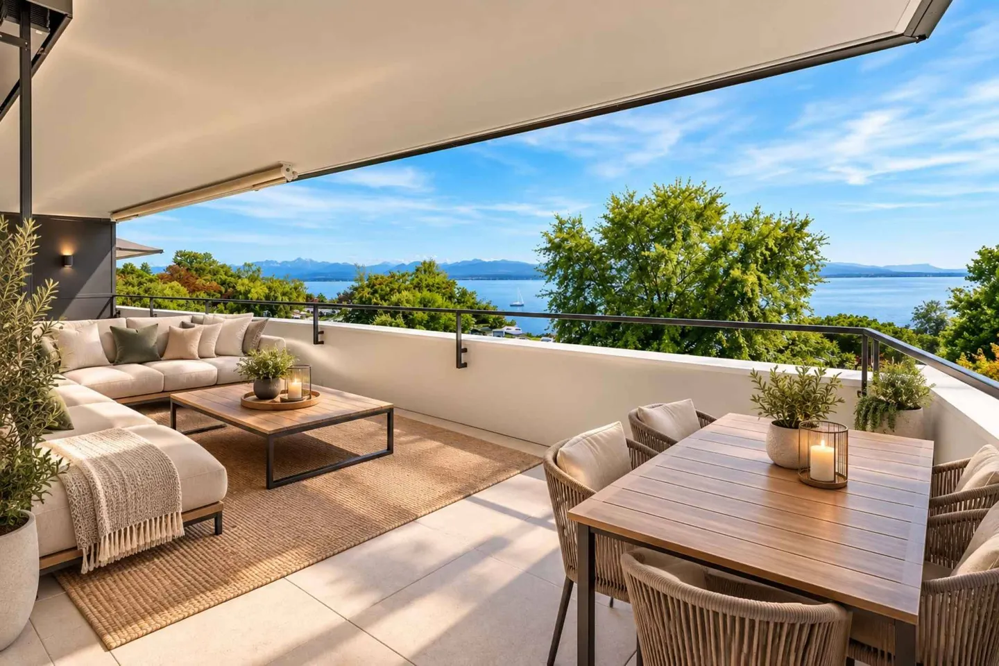 Magnificent new 4.5-room apartment with covered balcony of 76 m2! - Photo 1 of 11