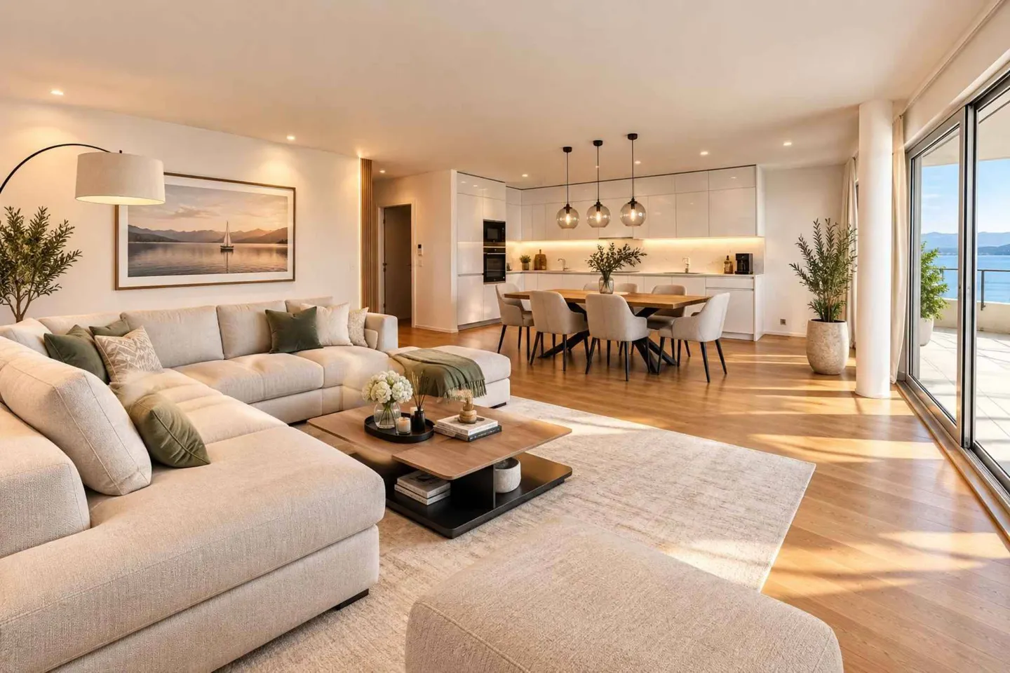 Magnificent new 4.5-room apartment with covered balcony of 76 m2! - Photo 2 of 11