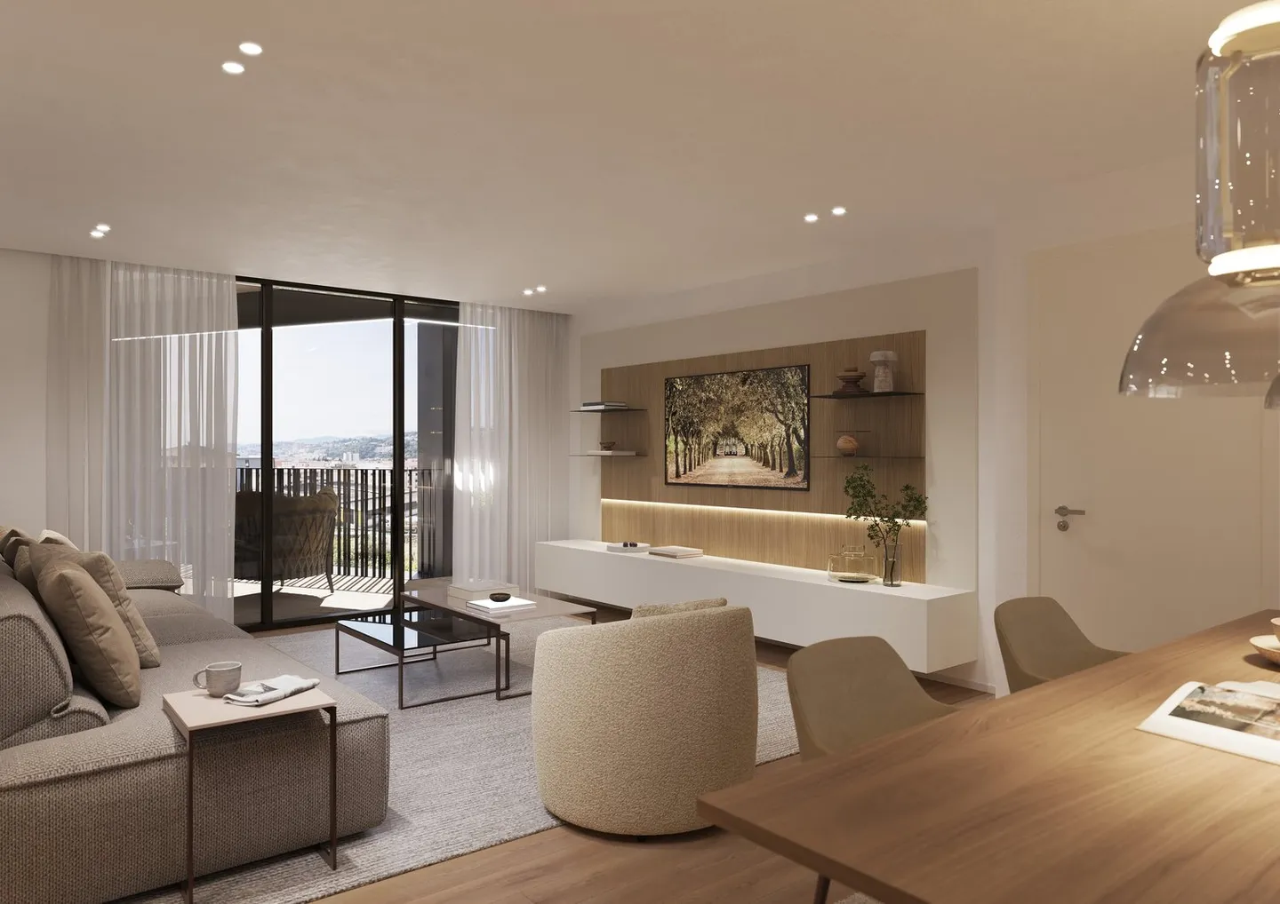 Appartamento 3.5 locali con giardino privato – Residenza Oasis | Pregassona - Foto 5 di 13