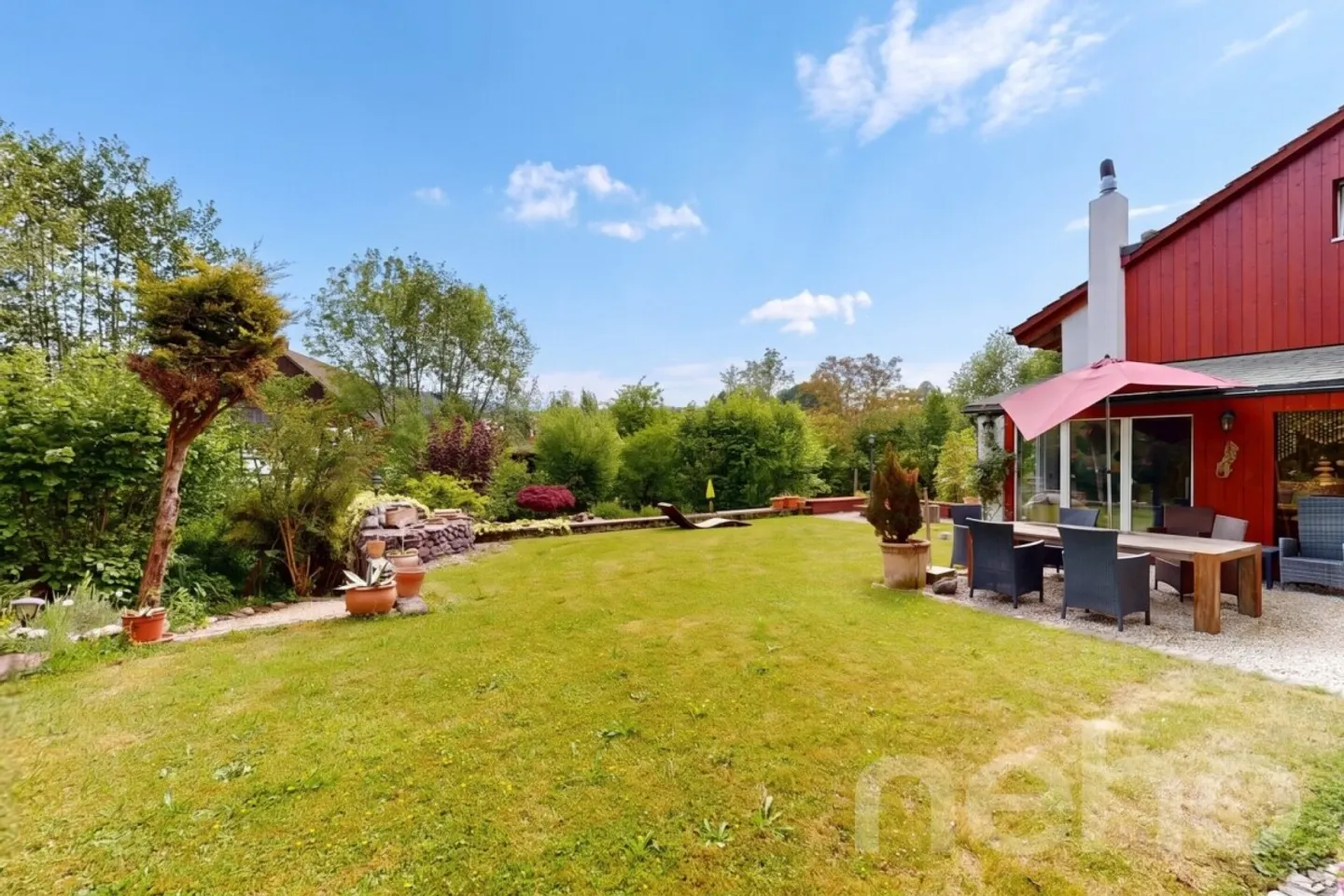 Vie spacieuse avec charme, vue dégagée et idylle de jardin - Photo 11 sur 12