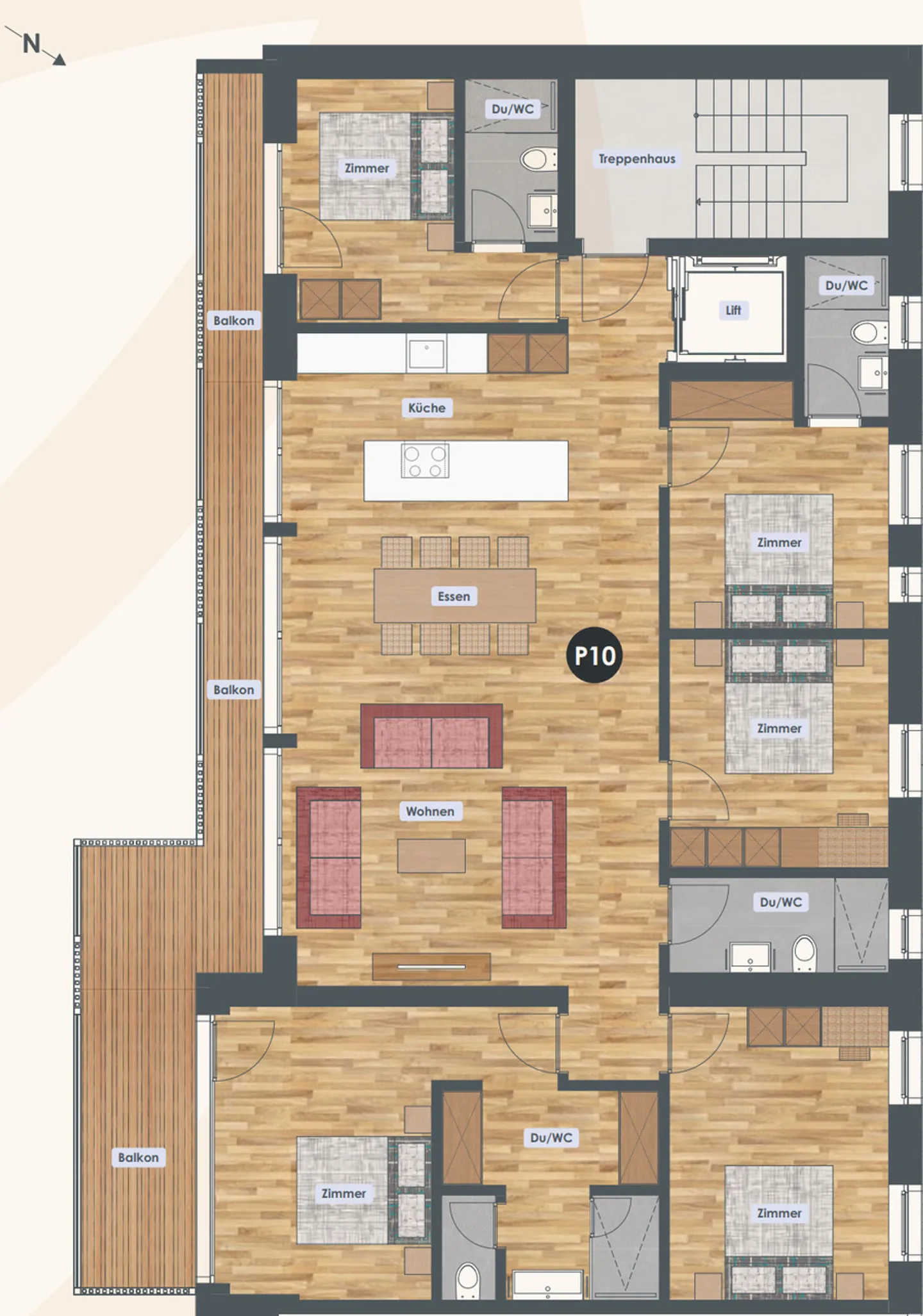 Primavera - Appartement en Attique - Photo 7 sur 7