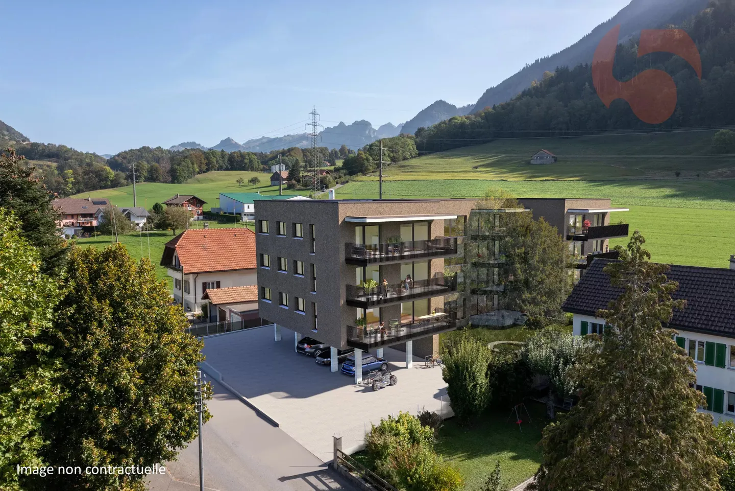 Appartement magnifique avec terrasse de 20,8 m2 - Photo 2 sur 7