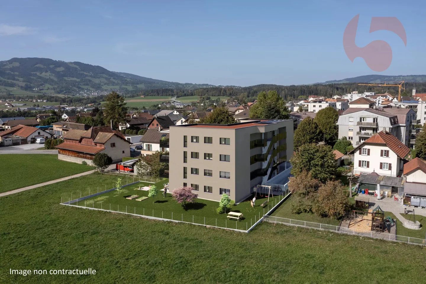 Appartement magnifique avec terrasse de 20,8 m2 - Photo 3 sur 7