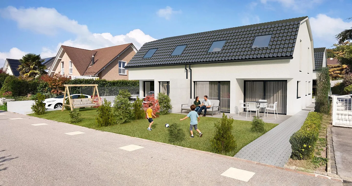 Nouveau projet de construction : maisons individuelles de 5,5 pièces dans un emplacement central et calme - Photo 1 sur 5