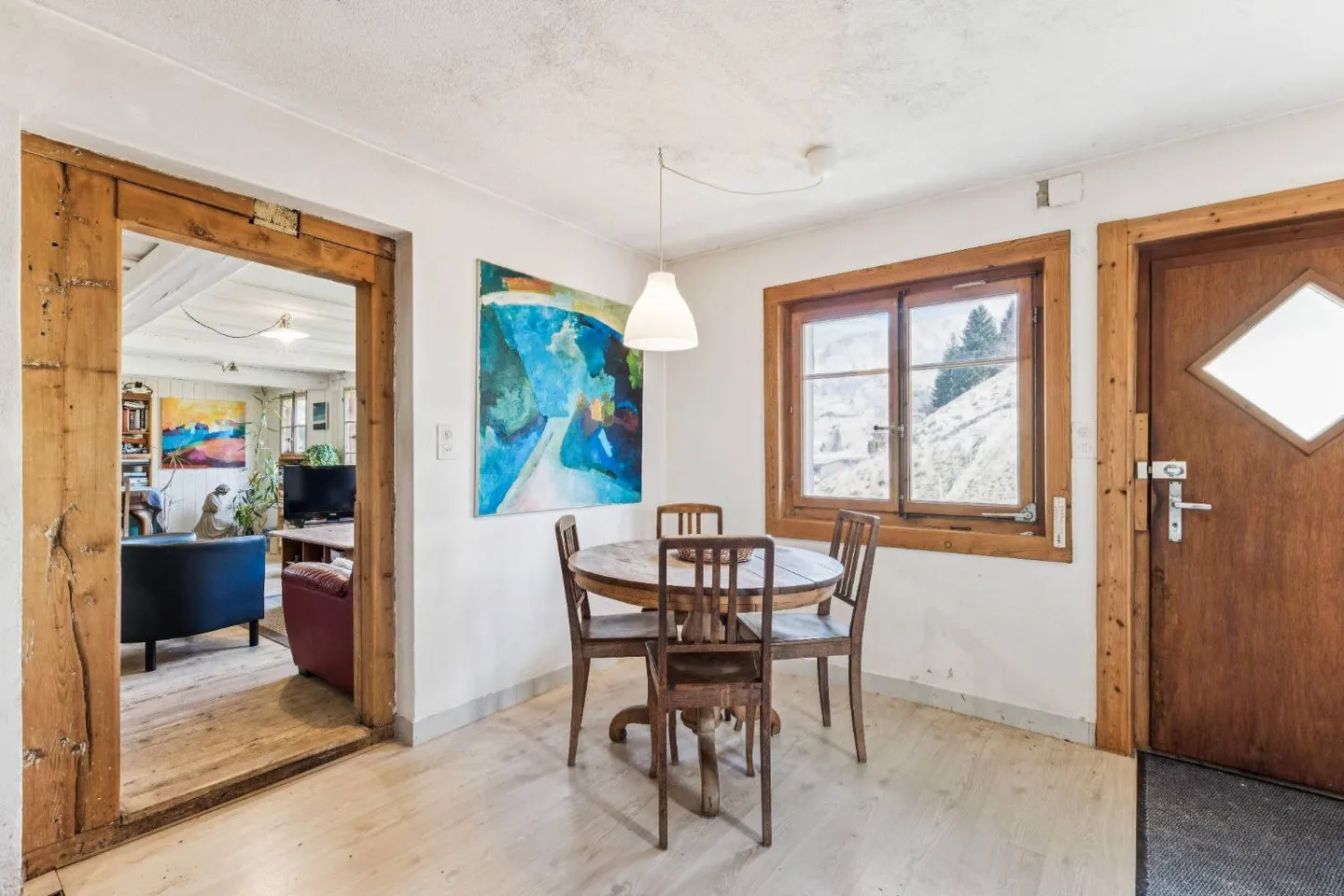 Charmantes Dorfhaus in Charmey - Foto 4 von 7