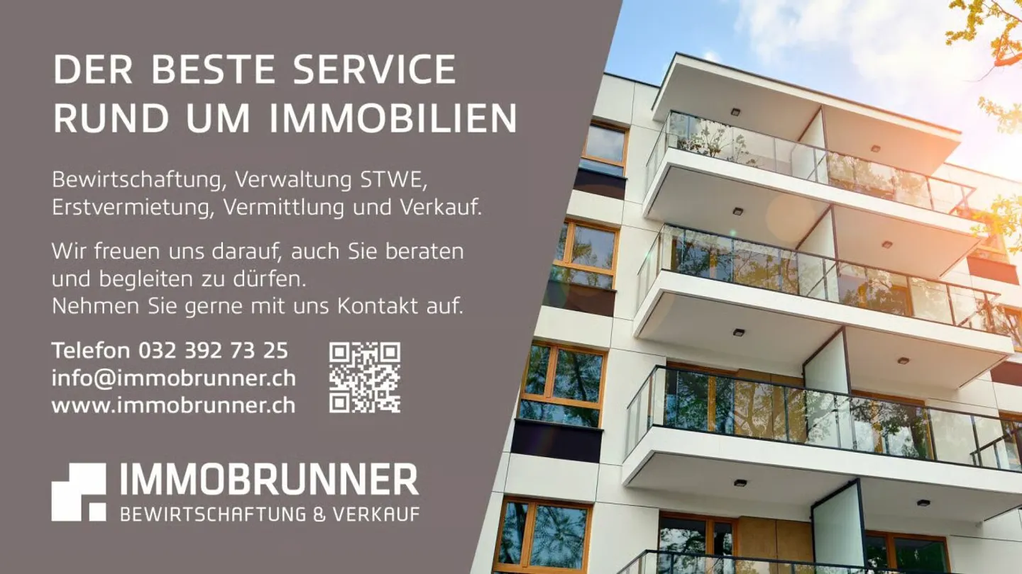 Appartamento elegante di 4,5 stanze in un vecchio edificio ad Aarberger Stedtli! - Foto 13 di 13