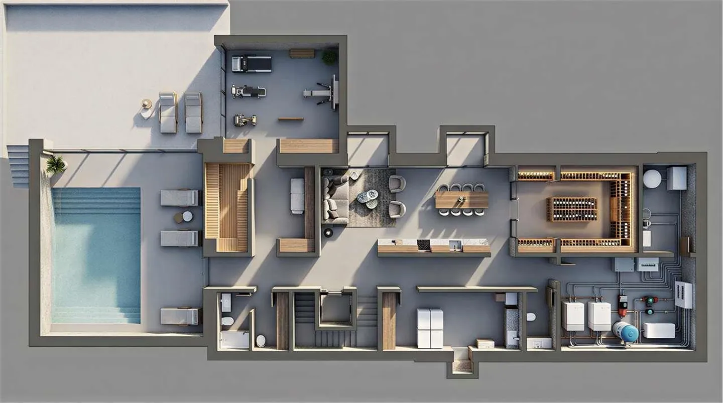 Building land with existing villa for renovation - Photo 10 of 13