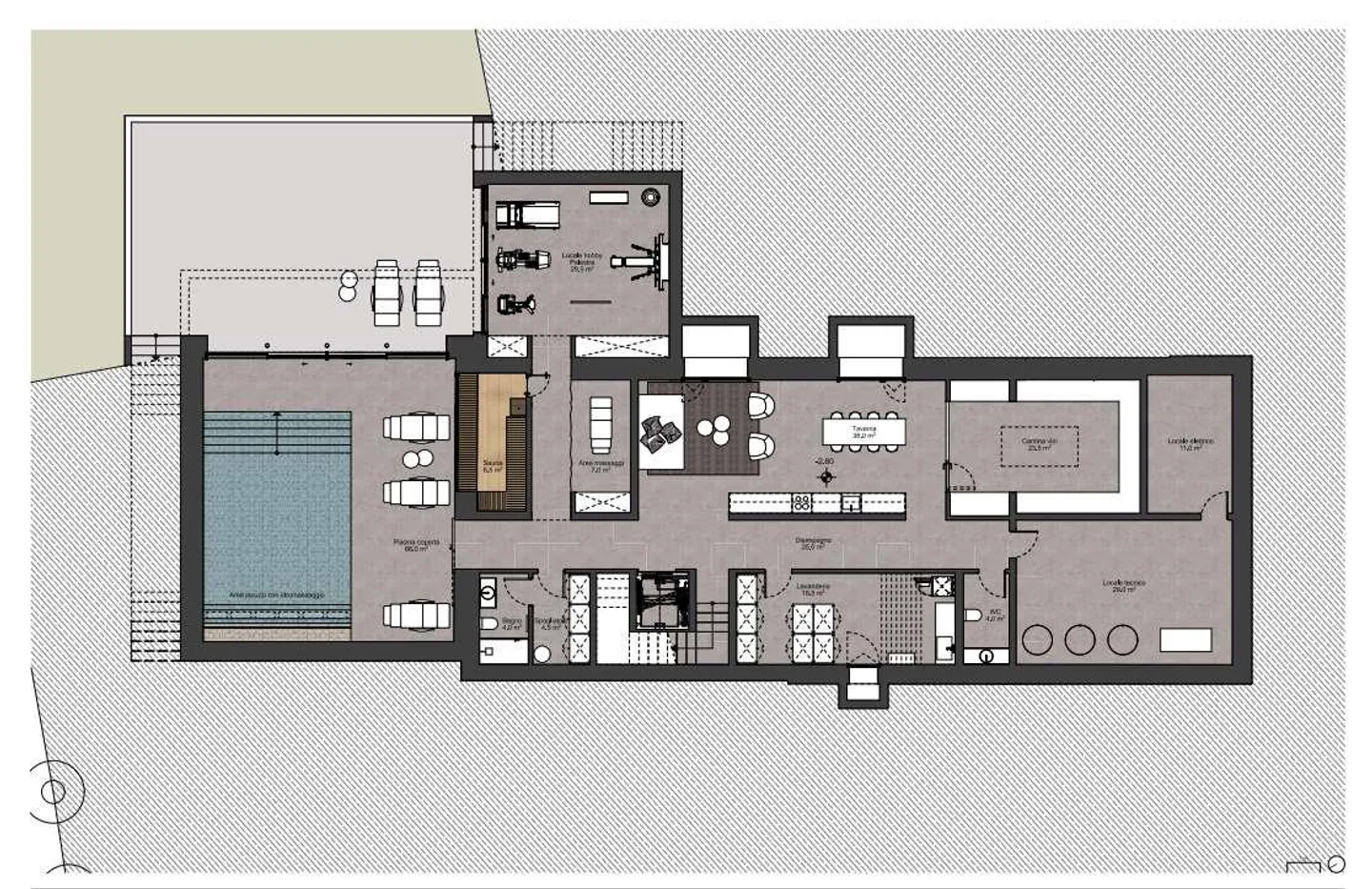 Building land with existing villa for renovation - Photo 13 of 13